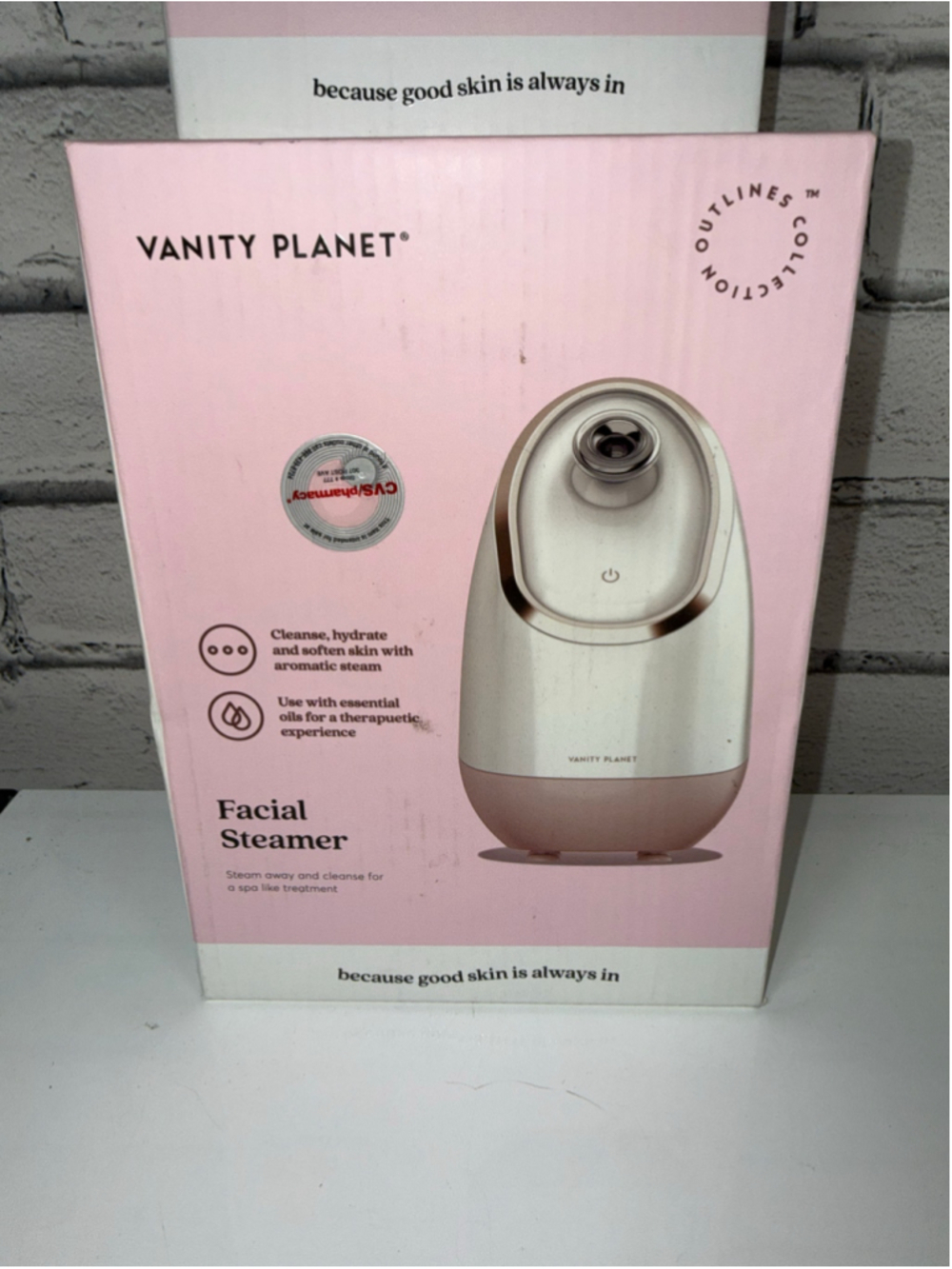 Vanity Planet Facial Cleansing System & Facial Steamer Set Spa Skin Care NEW - Picture 3 of 10